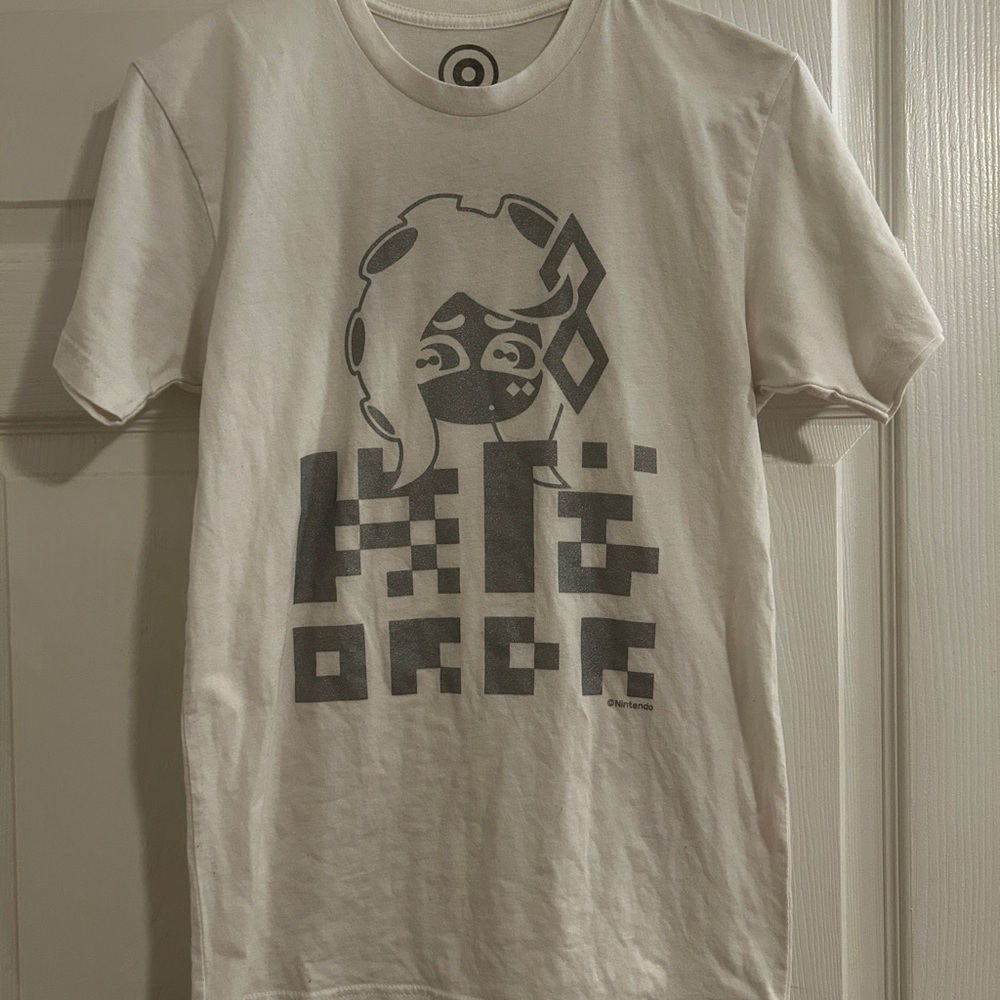 Splatoon 2 Final Fest TShirt Nintendo White Small Used Marina